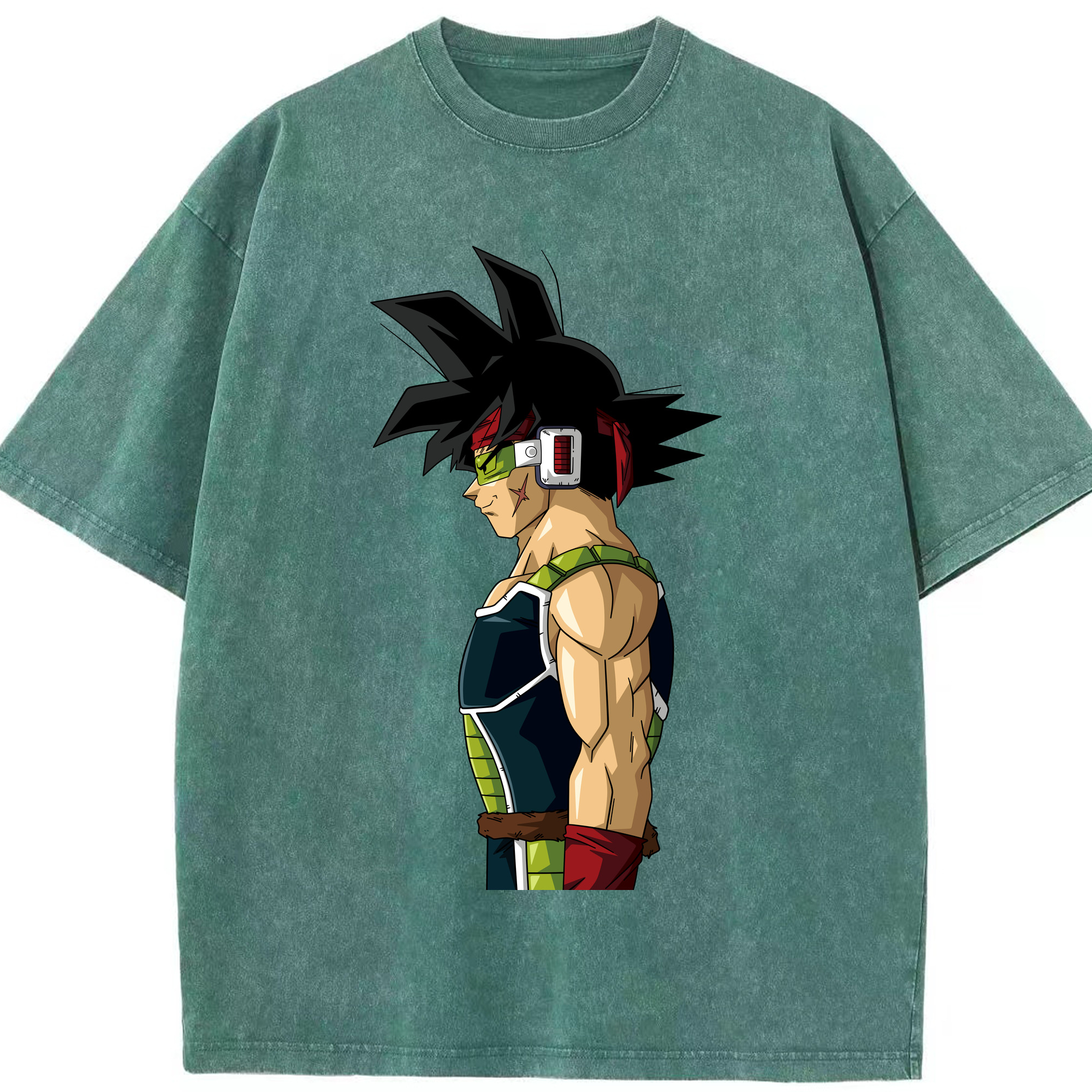 （画像用） ドラゴンボール バーダック DRAGON BALL Burdock 綿100% ヴィンテージ風 半袖Tシャツ（フロントプリント）